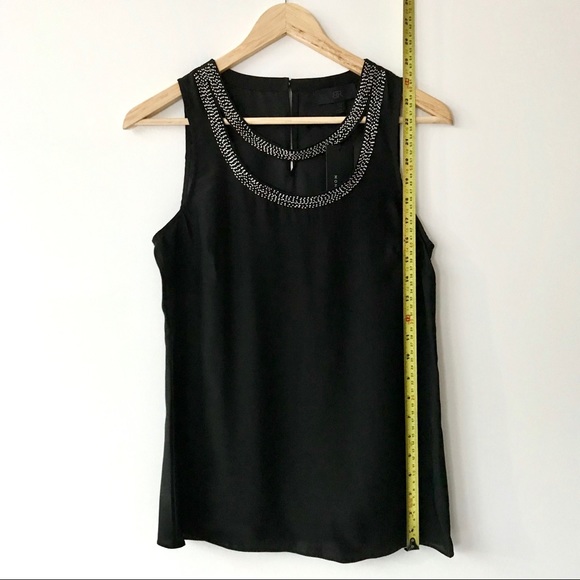 NWT Banana Republic Monogram Collection Silk Shell - Picture 9 of 14